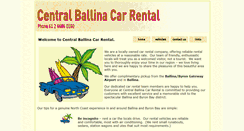 Desktop Screenshot of centralballina.com.au