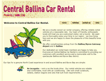 Tablet Screenshot of centralballina.com.au